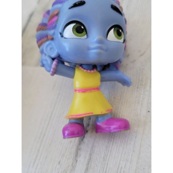 Hasbro sa rainbow hair doll mini toy blue girl figure - Picture 3 of 7